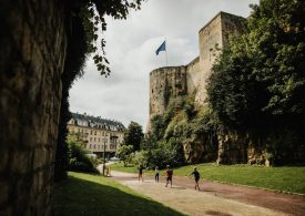 Au pied du château de Caen