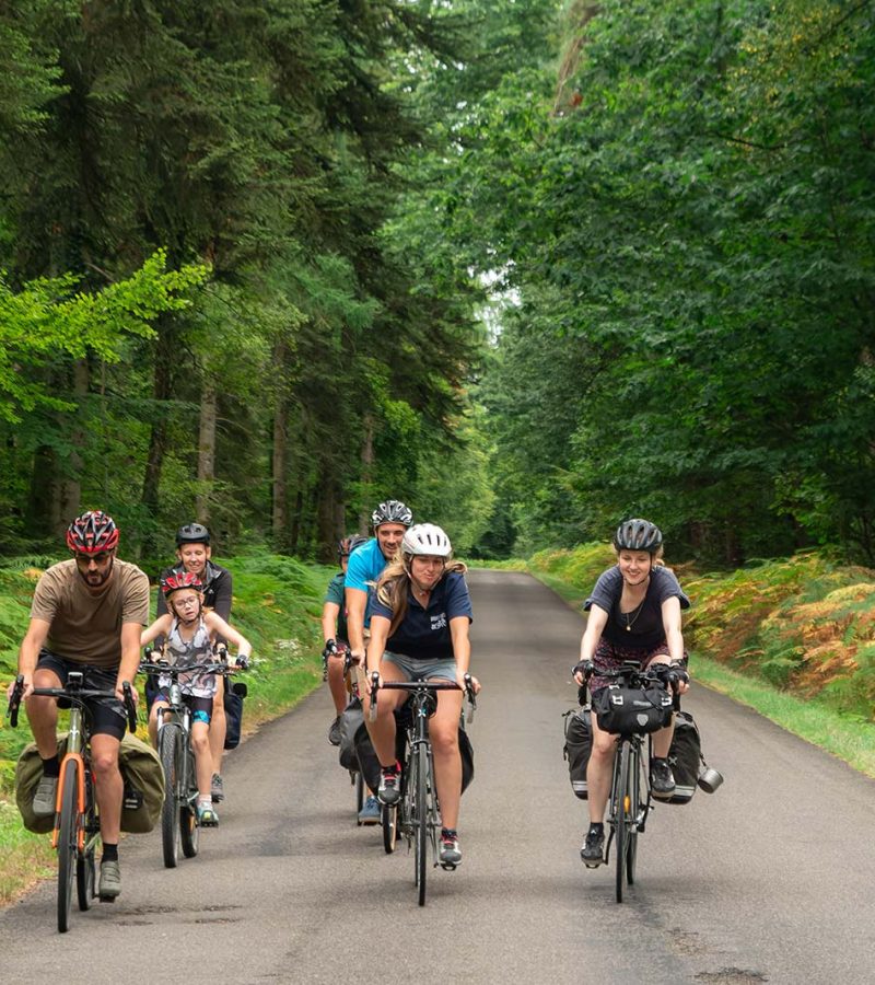 Fahrradtour im Geopark Normandie-Maine