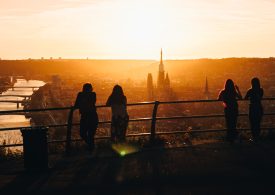 Aussichtsplattform Sainte Catherine in Rouen