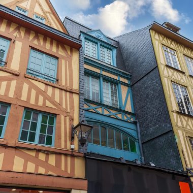 Maisons typiques à Rouen