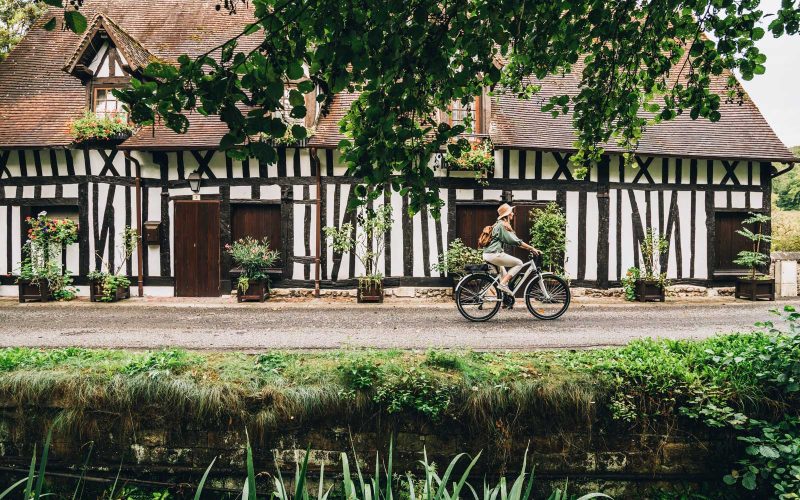 Radfahren in der Normandie