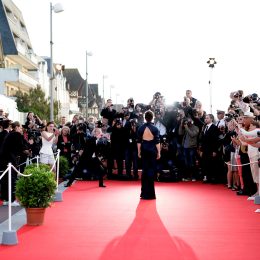 Juliette Binoche auf dem Filmfestival in Cabourg
