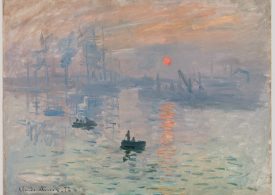 Impression, Sonnenaufgang von Claude Monet, 1872