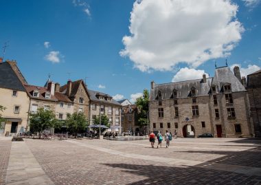Stadtzentrum von Alençon