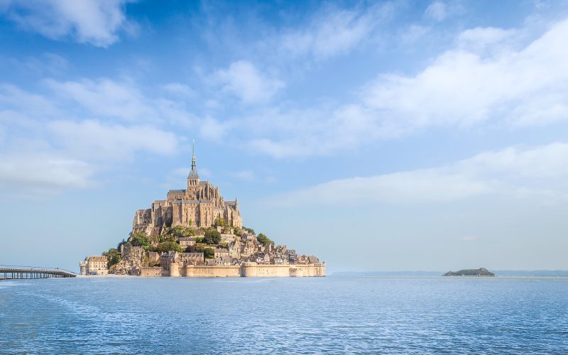 Gezeiten am Mont Saint Michel