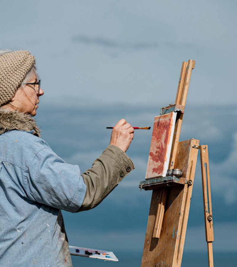 Malen wie Monet an der Alabasterküste
