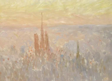 In der Galerie öffnen: Vue générale de Rouen, (Gesamtansicht von Rouen) Monet Vue générale de Rouen, Monet