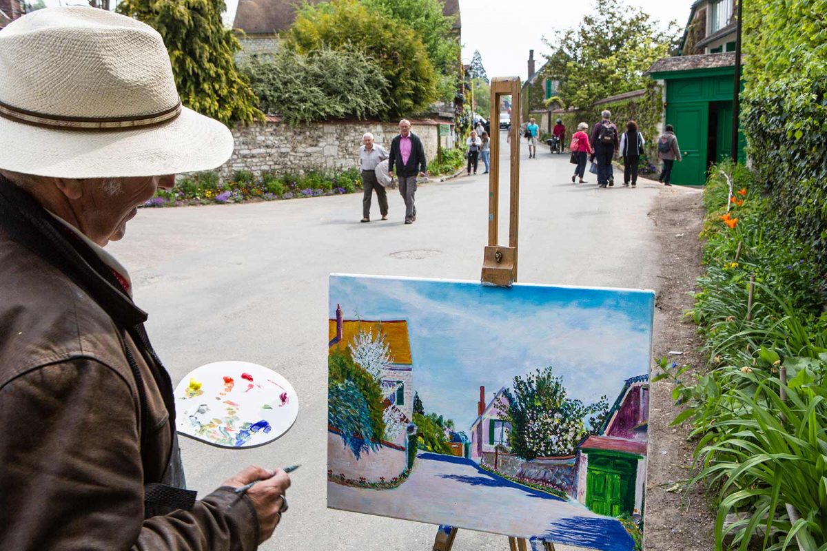 Impressionismus: Die Hauptstraße von Giverny