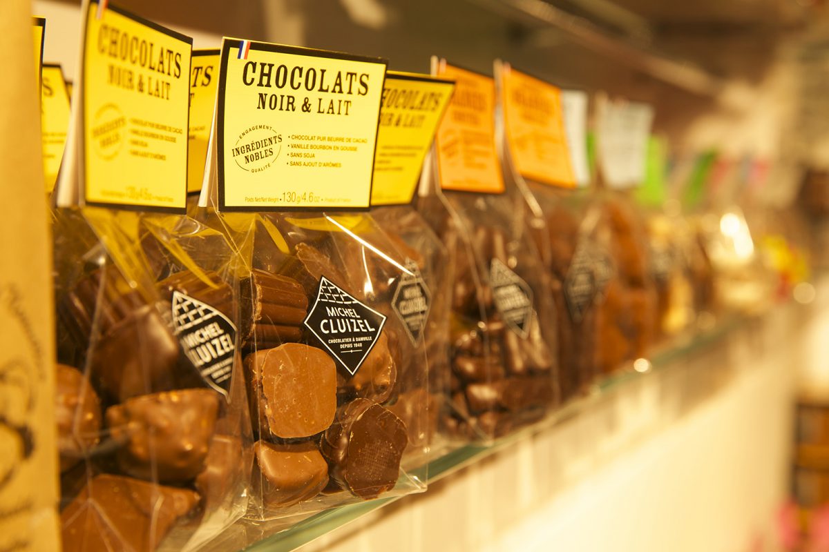 Chocolats de la chocolaterie Cluizel