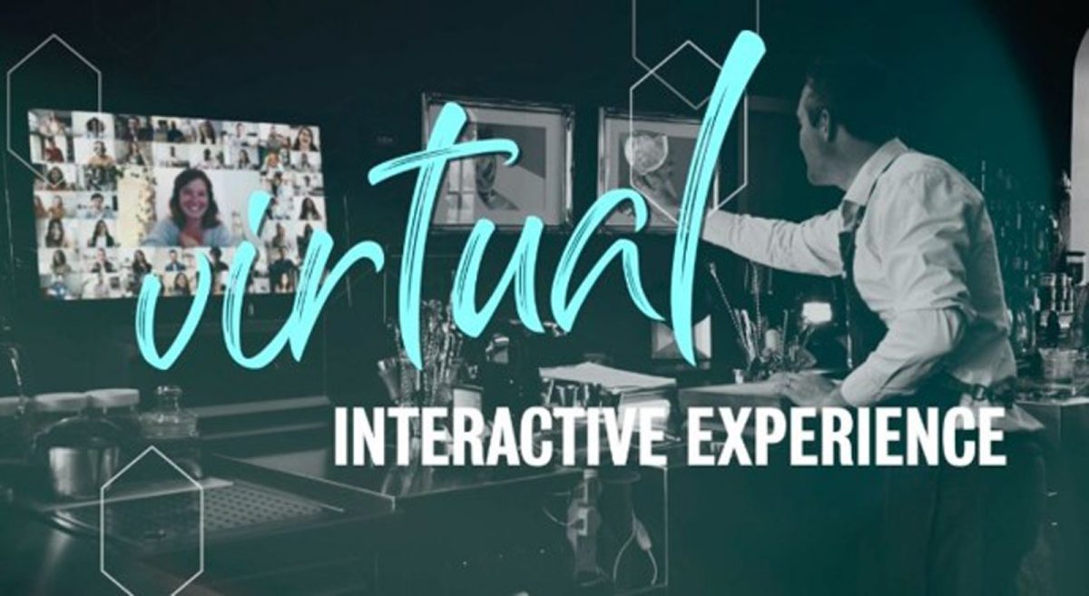 Virtuelles interaktives Erlebnis Cocktail