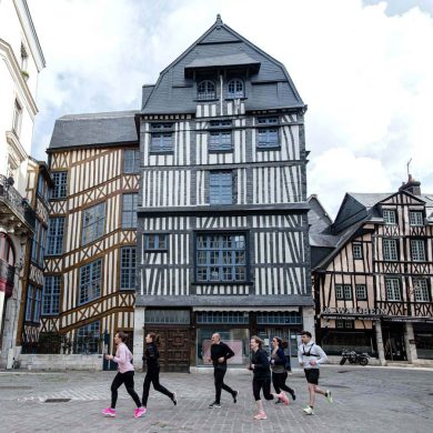 Run and Visit Rouen©: Die etwas andere Stadtführung