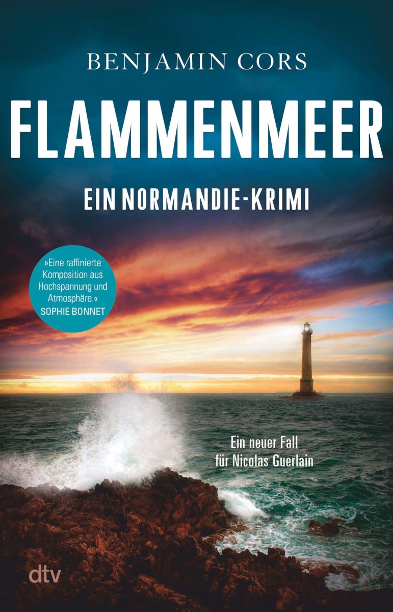 Cover Normandie-Krimi "Flammenmeer" von Benjamin Cors © dtv